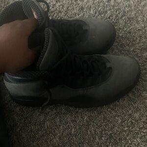 Gray Classic Leather Boots